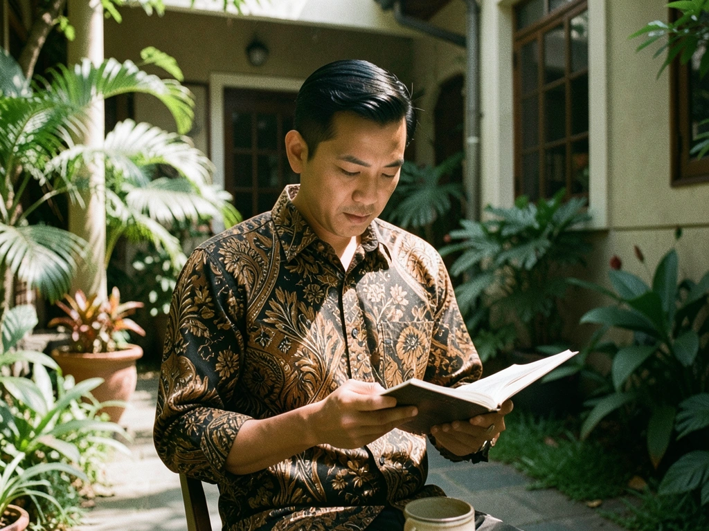 Sophisticated Indonesian Gentleman Style
