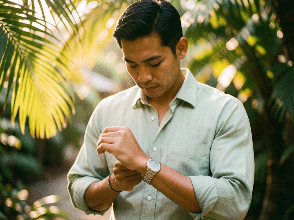 Sophisticated men's style in Indonesia